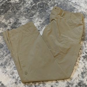 MARMOT Pants 8 Womens Beige Tan Nylon Outdoor Hiki